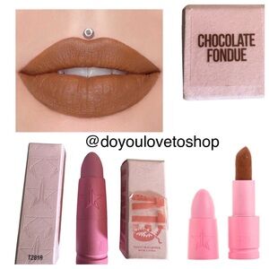 NEW Jeffree Star Chocolate Fondue Velvet Trap lipstick 0.141 FL oz, in box